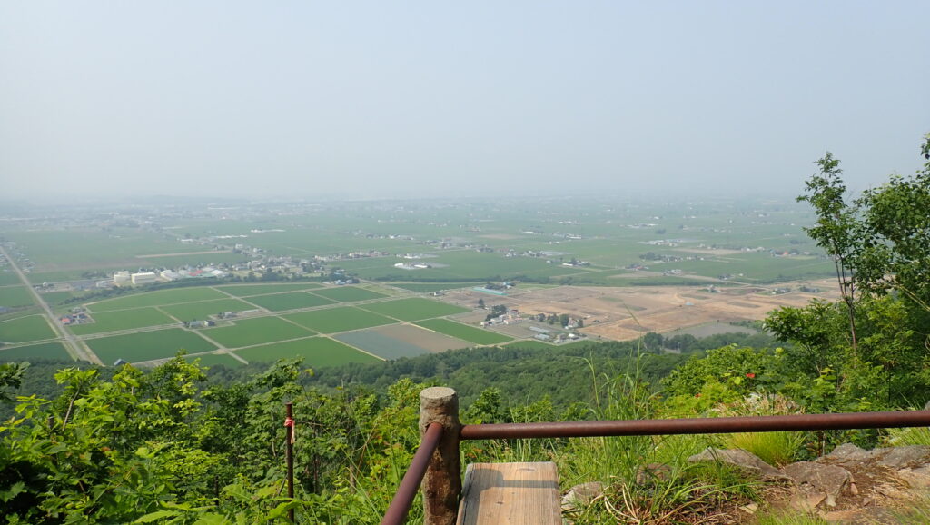 南展望台からの眺望です。